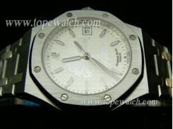 Audemars Piguet_SS Band_SS Case_White Face_38mm