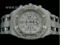 Audemars Piguet_SS Band_Silver Case_White Face_42mm/11mm_Quartz