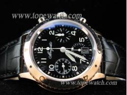 BG01009 BREGUET AERONAVALE TYPE XX LEATHER CHRONO A-7750