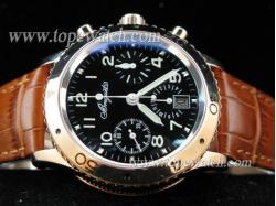 BG01011 BREGUET AERONAVALE TYPE XX LEATHER CHRONO A-7750