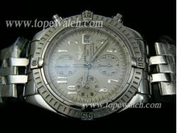 BL01006 Breitling CHRONOMAT EVOLUTION SS WHITE/NUM ASIAN