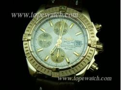 BL01032 Breitling EVOLUTION Y.G LEATHER A-7750 28800BPH