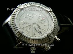 BL02002 Breitling CHRONO AVENGER LEATHER A-7750 WHITE 2