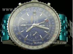 BL04008 Breitling NAVITIMER WORLD GMT SS CHRONO A-7750