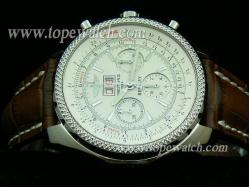 BL09010 Breitling BENTLEY BIG DATE SECOND @ 3 SS A-7750