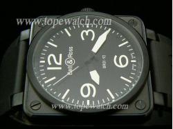 Bell & Ross BR-050 PVD CASE 013-1 RUBBER BR01-92 AUTOMATIC