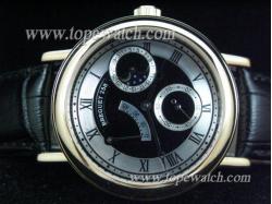 Breguet BG-041 ROSE GOLD CASE BLACK DIAL AUTO BLACK LEATHER