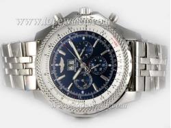 Breitling Bentley 6.75 Big Date Chronograph Automatic with Blue Dial