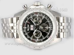 Breitling Bentley 6.75 Big Date Chronograph Automatic with Gray Dial