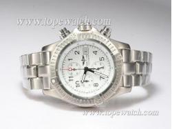 Breitling Chrono Avenger Working Chronograph with White Dial