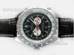 Breitling Chrono-Matic Chronograph Automatic with Black Dial