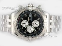 Breitling Chronomat Evolution Working Chronograph Black Dial