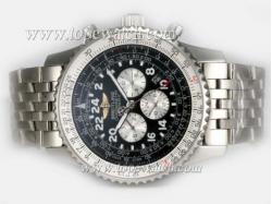 Breitling Cosmonaute Chronograph Automatic with Black Dial