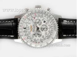 Breitling Cosmonaute Chronograph Automatic with White Dial