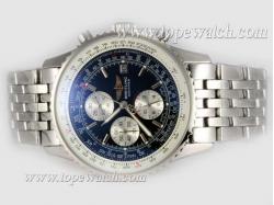 Breitling Navitimer Chronograph Automatic with Black Dial-AR Coating