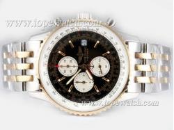 Breitling Navitimer Working Chronograph Two Tone with Black Dial