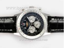 Breitling Navitimer Working Chronograph with Black Dial-Number Marking