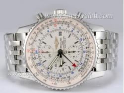 Breitling Navitimer World Asia Valjoux 7750 Movement with White Dial