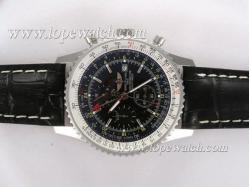 Breitling Navitimer World Chronograph Automatic with Black Dial