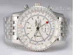 Breitling Navitimer World Chronograph Automatic with White Dial