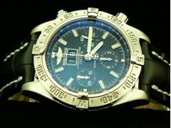 Breitling_Silver SS Band_Blue Face_Silver Case_42.5mm