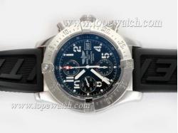 Breitling Skyland Avenger Chronograph Asia Valjoux 7750 Movement with Black Dial-AR Coating