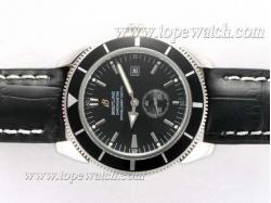Breitling Super Ocean Automatic with Black Dial and Bezel