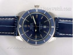 Breitling Super Ocean Automatic with Blue Dial and Bezel