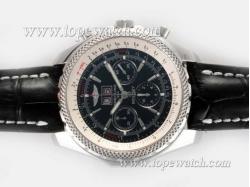 Breitling for Bentley 6.75 Big Date Chronograph Asia Valjoux 7750 Movement with Black Dial