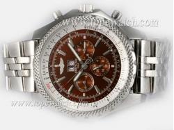 Breitling for Bentley 6.75 Big Date Chronograph Automatic with Brown Dial