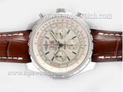 Breitling for Bentley 6.75 Big Date With Asia Valjoux 7750 Movement-Deployment Buckle