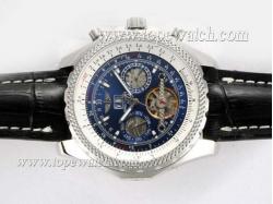 Breitling for Bentley Automatic Tourbillon with Blue Dial