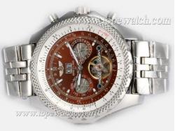 Breitling for Bentley Automatic Tourbillon with Brown Dial