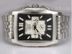 Breitling for Bentley Chronograph Automatic-Black with White Dial