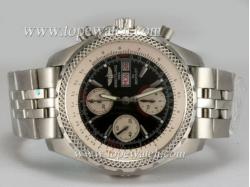 Breitling for Bentley GT Chronograph Asia Valjoux 7750 Movement with Black Dial New Version