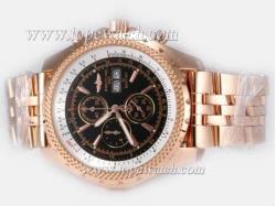 Breitling for Bentley GT Working Chronograph Full Rose Gold with Black Dial