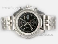 Breitling for Bentley GT Working Chronograph with Black Dial S/S