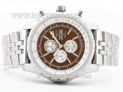 Breitling for Bentley GT Working Chronograph with Brown Dial S/S