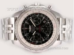 Breitling for Bentley Motors Chronograph Asia Valjoux 7750 Movement with Black Dial