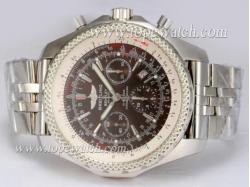 Breitling for Bentley Motors Chronograph Asia Valjoux 7750 Movement with Brown Dial