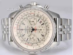 Breitling for Bentley Motors Chronograph Asia Valjoux 7750 Movement with White Dial