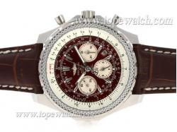 Breitling for Bentley Motors Chronograph Automatic with Brown Dial and Strap