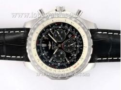 Breitling for Bentley Motors T Chronograph Automatic with Black Dial and Strap