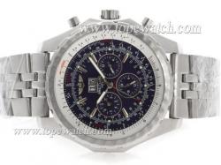 Breitling for Bentley Motors T Chronograph Automatic with Blue Dial S/S