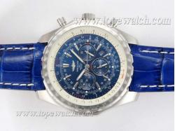 Breitling for Bentley Motors T Chronograph Automatic with Blue Dial and Strap