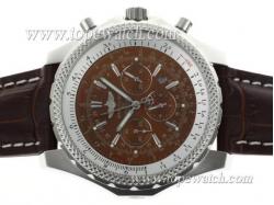 Breitling for Bentley Motors T Chronograph Automatic with Brown Dial and Strap