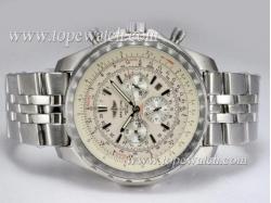 Breitling for Bentley Motors T Chronograph Automatic with White Dial