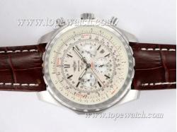 Breitling for Bentley Motors T Chronograph Automatic with White Dial