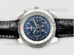 Breitling for Bentley Motors T Working Chronograph with Blue Dial