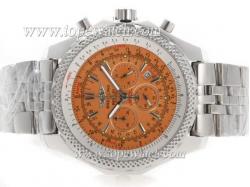 Breitling for Bentley Motors T Working Chronograph with Orange Dial -Updated Version